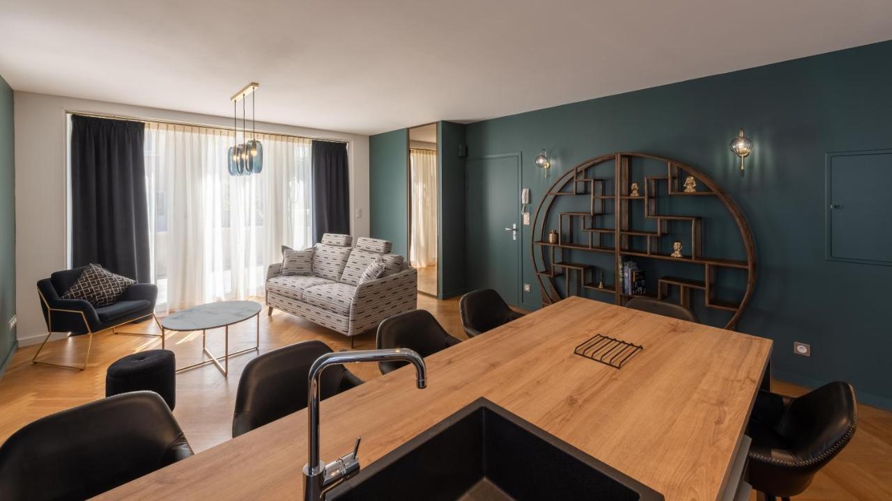 L'Art Deco, T3 Terrasse, Classe Meuble De Tourisme Rodez Kültér fotó